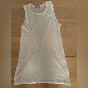 James Perse ultra lightweight 100% cotton tank made in USA